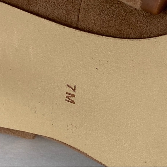 Gibson Latimer Women's Cut Out Suede Heels Size 7M Color Medium Brown - Picture 10 of 11